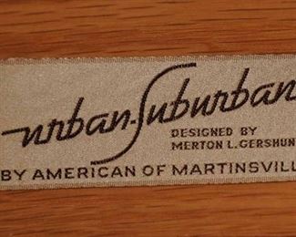 URBAN-SUBURBAN DRESSER ~ DESIGNED BY MELTON L. GERSHUN  FOR AMERICAN OF MARTINSVILLE