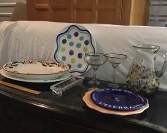 A Pitcher and Platters