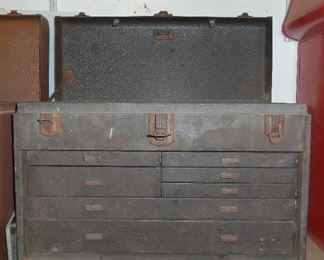 Vintage Kennedy tool box, Machinist's Chest 7 Drawer 