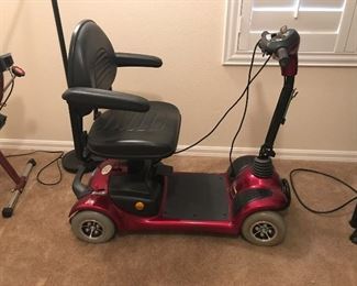 Lynx Invacare 4 wheel scooter. $250. Excellent condition.