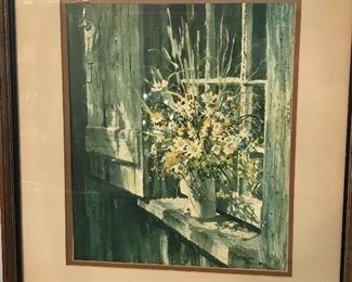 one of two Carolyn Blish prints