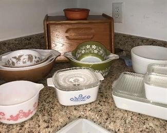 Vintage Pyrex and Corning
