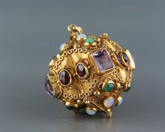 18K Gold Charm
