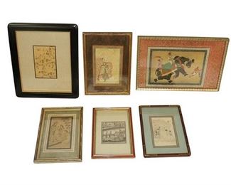 A group of Persian and Asian Art.