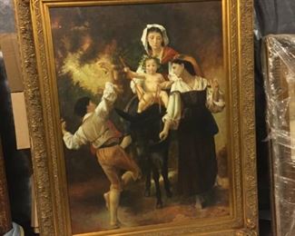 210 OIL PAINTINGS AND PRINTS COLLECTION