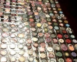 1000S CASINO CHIPS OBSOLETE 1920S-80S