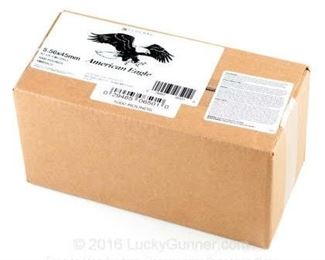 556 AMMO CASES 1000 ROUNDS FEDERAL 62 GRAIN