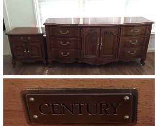 Century Buffet/Server and End Table