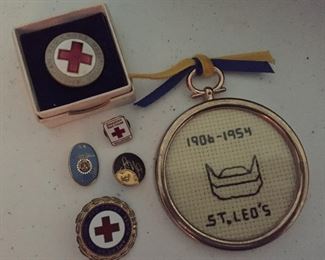 Vintage Red Cross/Nursing Pins