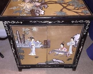 Vintage Oriental Cabinet