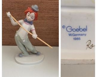 Goebel Clown Figurine