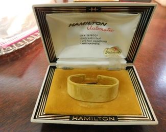 Vintage Hamilton Watch Box