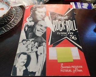 1956 Rock'n Roll Program with Stub