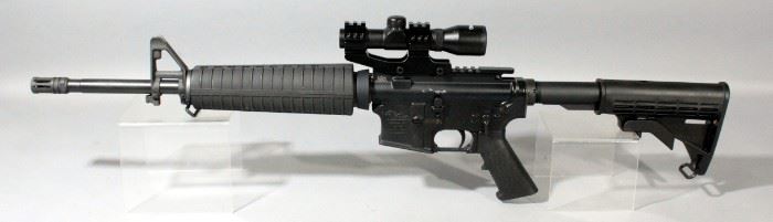 Anderson Manufacturing Model AM-15 5.56 NATO Rifle SN# 16189281 With 40 Round Mag And Tasco 2.5x20 Scope