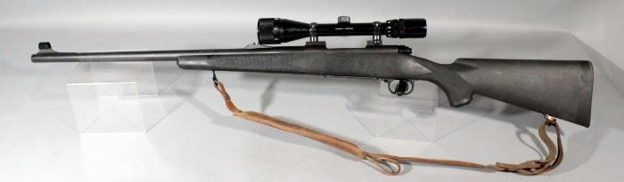 Winchester Model 70 .35 H&H Mag Bolt Action Rifle SN# G2095286 With Bushnell Sportview Scope And Leather Sling