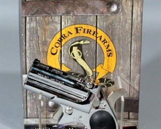 Cobra Derringer CB9 9mm Pistol SN# CT166983 With Paperwork, In Original Box