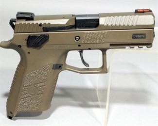 CZ P-07 9x19mm Pistol SN# C105672 With Hard Case And Paperwork