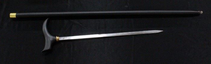 Sword Cane BK1106 17.75" Blade, 36"OL Cane
