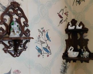 Victorian Display Shelves