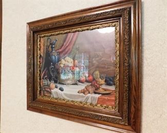 Victorian Gesso Framed Print
