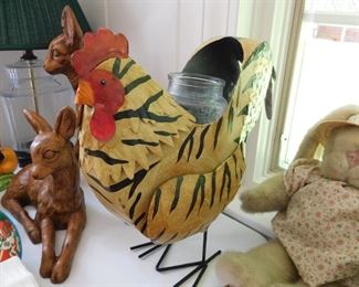 Rooster Figurines