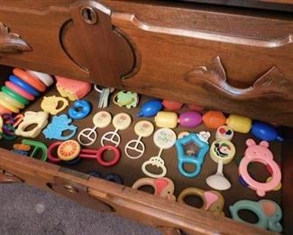 Vintage Baby Rattle Collection