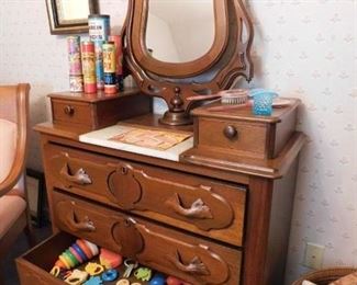 Eastlake Dresser with Mirror
