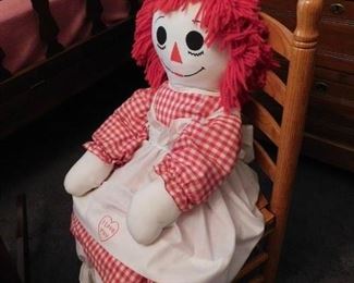 Large Raggedy Ann Doll