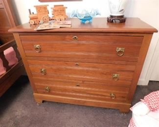 Antique Three Drawer Chest
