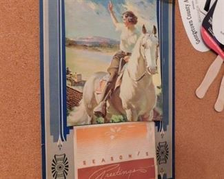 1940 Wachovia Seed Store Calendar(Unused)