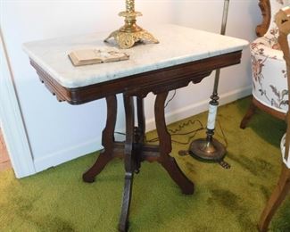 Eastlake Marble Top Table