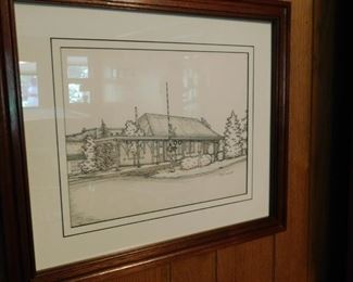 David Inabinett Pen and Inks