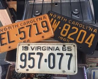 Old License Plates