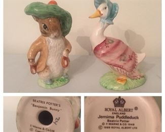 Beatrix Potter Figurines