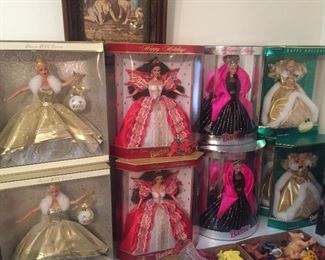 Holiday Barbies