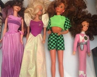 Assorted Barbies