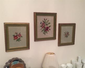 Framed Needlepoints