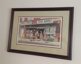 Conrad & Hinkle Food Market Print