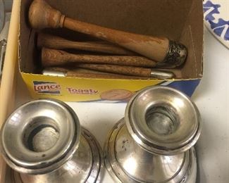 Weighted Sterling Candlesticks