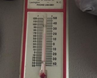 Lexington Industrial Savings and Loan Advertising Thermometer
