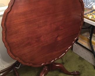 Tilt Top Tea Table - Locally Crafted by Fred Craver