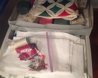 Quilting Squares and Needlepoint 