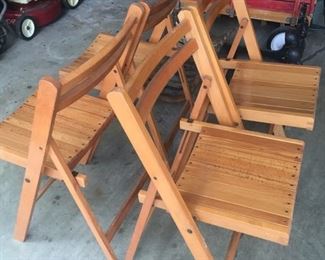 Wooden Folding Chairs