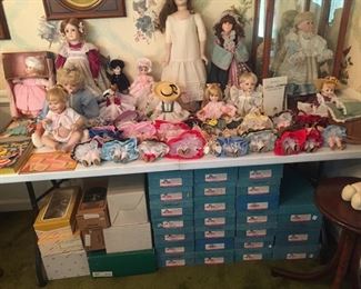 Assorted Dolls/Madame Alexander/Effanbee/Ashton Drake and more
