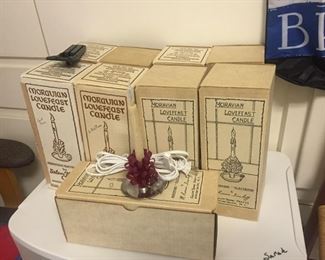 Moravian Lovefeast Candles