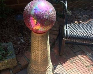 Gazing Ball with Stand
