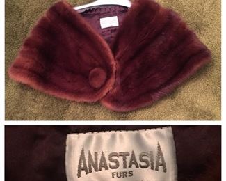Anastasia Fur Collar