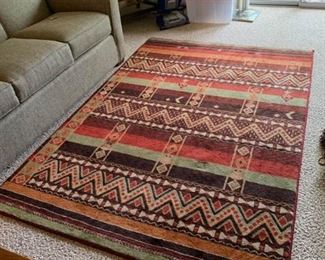 African Motif Rug