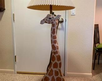 Large Giraffe Lamp