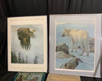 Signed Robert Bateman Prints and Book